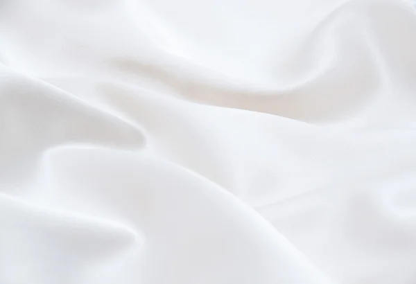 Tela de satén blanco como fondo —  Fotos de Stock