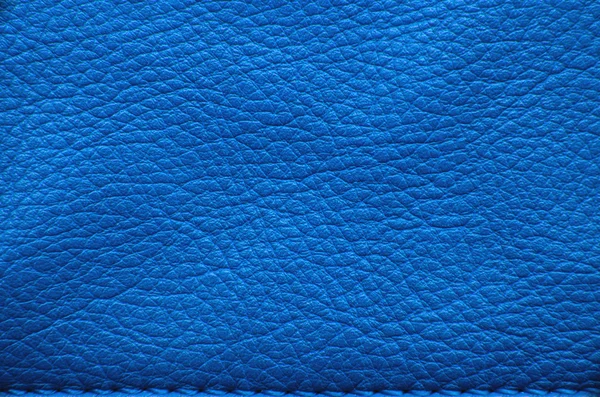 Textura o fondo de cuero azul — Foto de Stock