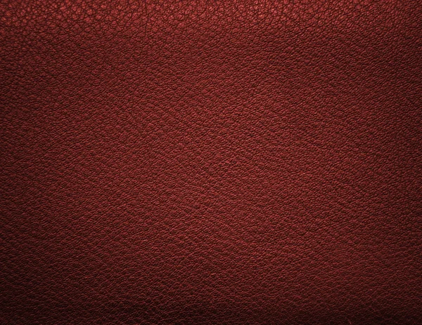 Textura de fundo de couro vermelho — Fotografia de Stock