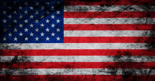 汚れた米国旗の背景. ロイヤリティフリーのストック画像