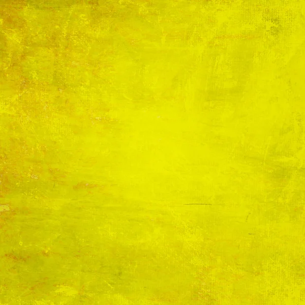 Parete grunge giallo per sfondo texture — Foto Stock