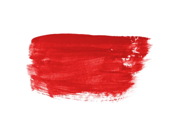 Abstract Red Watercolor White Background — Stock Photo, Image