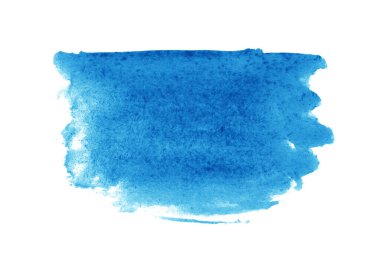 Suluboya tarzında mavi soyut arkaplan