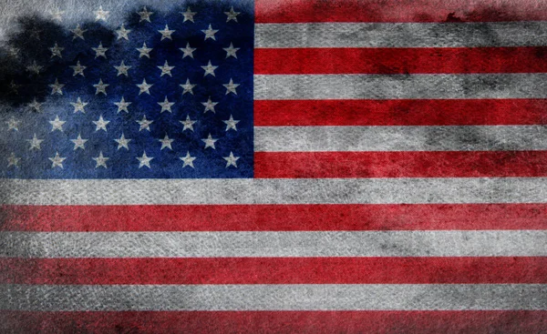 Flaga Usa Grunge Background — Zdjęcie stockowe