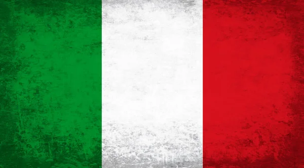 Grunge Bandiera Italia Sfondo — Foto Stock