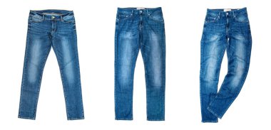 Mavi Kot, beyaza izole edilmiş.