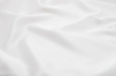 arkaplan olarak beyaz saten kumaş