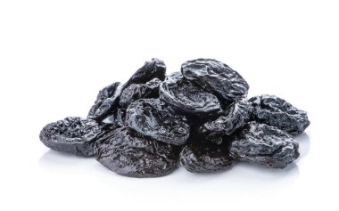 Kuru erikler beyaz arkaplanda izole edildi