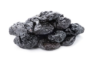 Kuru erikler beyaz arkaplanda izole edildi