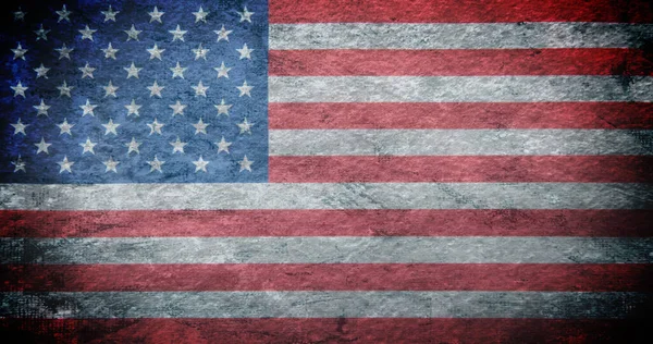 Vlag Van Amerikaanse Achtergrond — Stockfoto