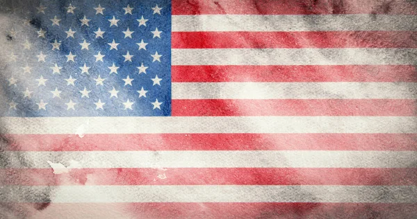 Grunge Usa Vlag Achtergrond Textuur — Stockfoto