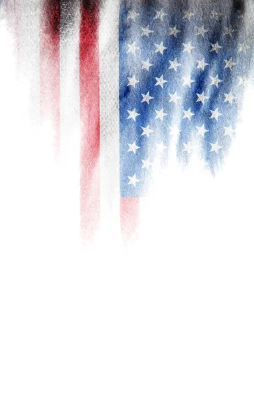 Grunge Usa Flag Background Texture — Stock Photo, Image