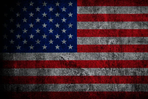 Grunge Usa Flag Background Texture — Stock Photo, Image