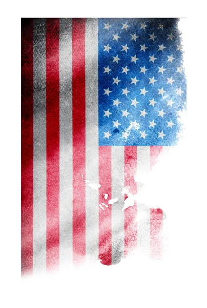 Flagga Usa Bakgrund — Stockfoto