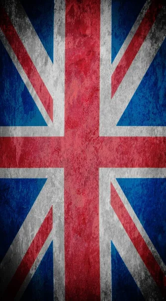 Hintergrund Der Flagge Großbritanniens — Stockfoto