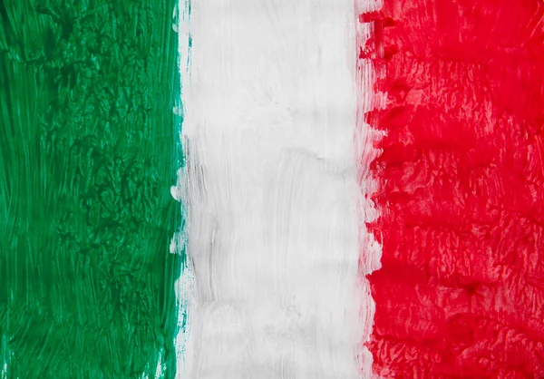 Grunge Flagge Italiens — Stockfoto