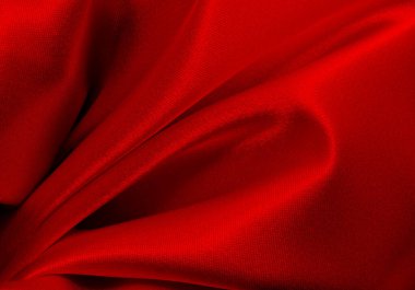 arkaplan olarak kırmızı saten kumaş