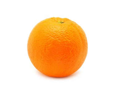 Beyaz üzerine izole edilmiş portakal meyvesi