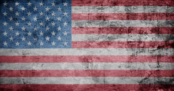 Vlag Van Amerikaanse Achtergrond — Stockfoto