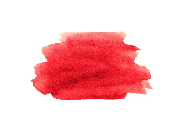 Красный Абстрактный Фон Акварельном Стиле — стоковое фото