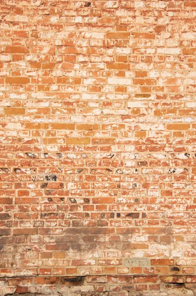 Oude Bakstenen Muur Achtergrond Textuur — Stockfoto