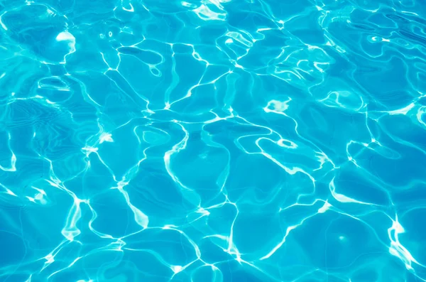 Blue Ripped Water Swimming Pool — Stock Photo, Image