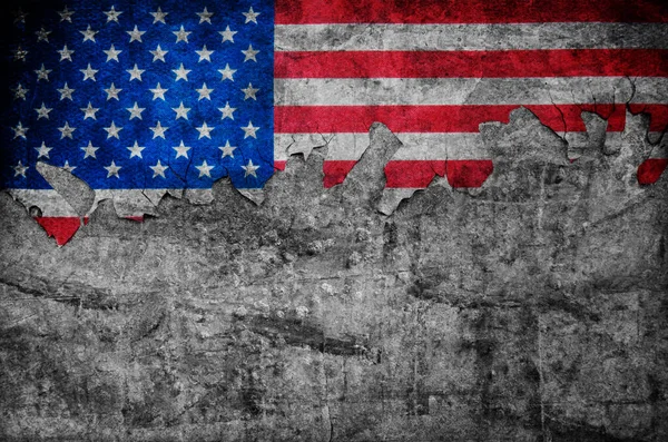 Flag Usa Grunge Background — Stock Photo, Image