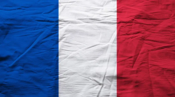 Grunge France Flag Background — Stock Photo, Image