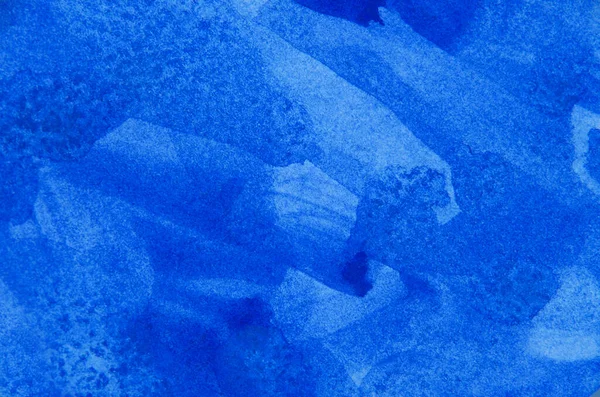 Suluboya Tarzında Soyut Mavi Arkaplan — Stok fotoğraf