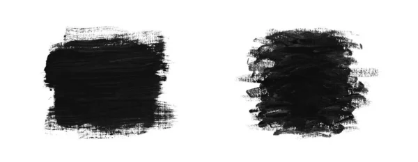 水彩画の黒抽象的背景 — ストック写真