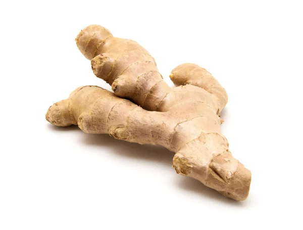 Ginger White Background — Stock Photo, Image