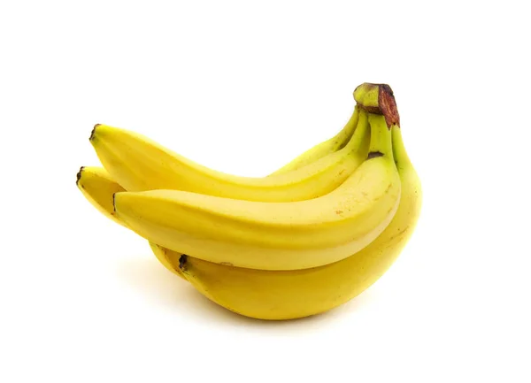 Бананы Белом Фоне — стоковое фото
