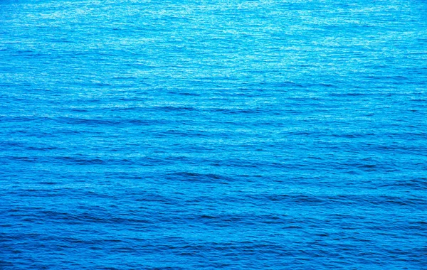 Blue Sea Water Background Texture — Stock Photo, Image