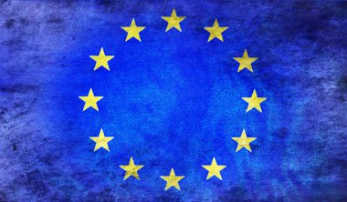 AB bayrağı. Arkaplan dokusu