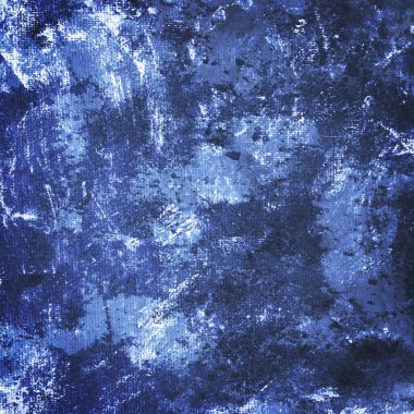 Metin için alanı olan Grunge mavi arkaplan