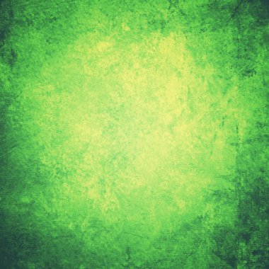 Klasik grunge arkaplan dokusuna sahip soyut yeşil arkaplan