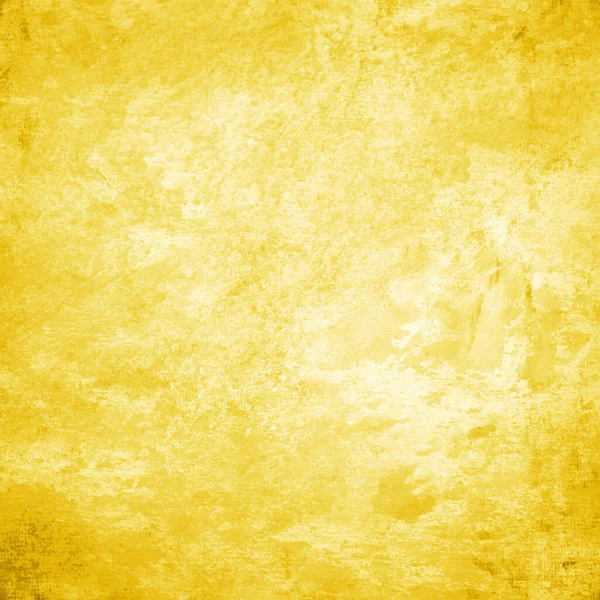 Parede Grunge Amarelo Para Fundo Textura — Fotografia de Stock