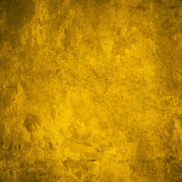 Doku Arkaplanı Için Sarı Grunge Duvar — Stok fotoğraf