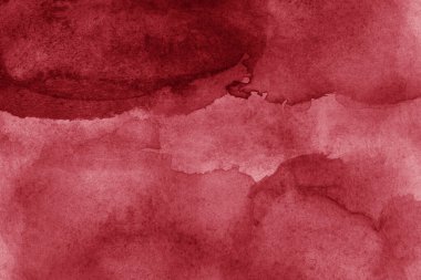 Suluboya tarzında kırmızı soyut arkaplan