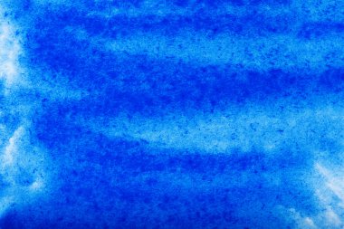 Suluboya tarzında soyut mavi arkaplan