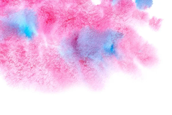 Pink Blue Abstract Background Watercolor Style — Stock Photo, Image