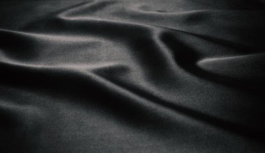 Doku siyah saten, ipek arkaplan