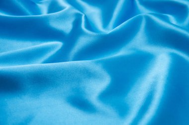 Mavi saten arkaplan dokusu