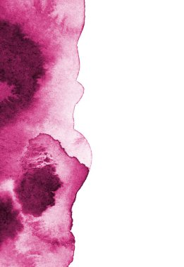 Suluboya tarzında pembe soyut arkaplan