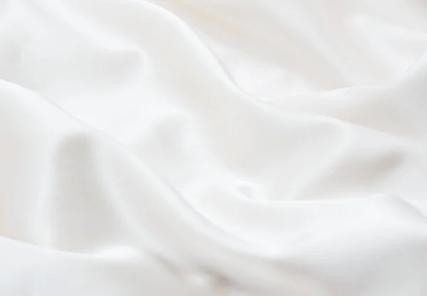 Λευκό Σατέν Ύφασμα Φόντο — Φωτογραφία Αρχείου