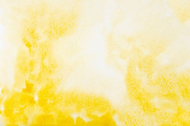 El boyası sarı suluboya arka plan.