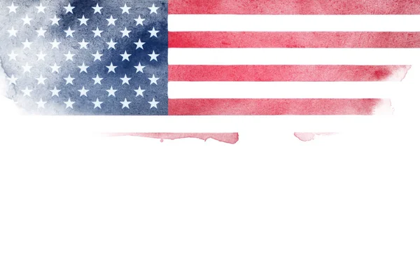 Grunge Usa Vlajka Americká Vlajka Grunge Texturou — Stock fotografie