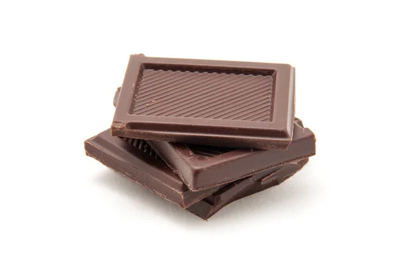 초콜릿 대략적으로 덩어리 — 스톡 사진