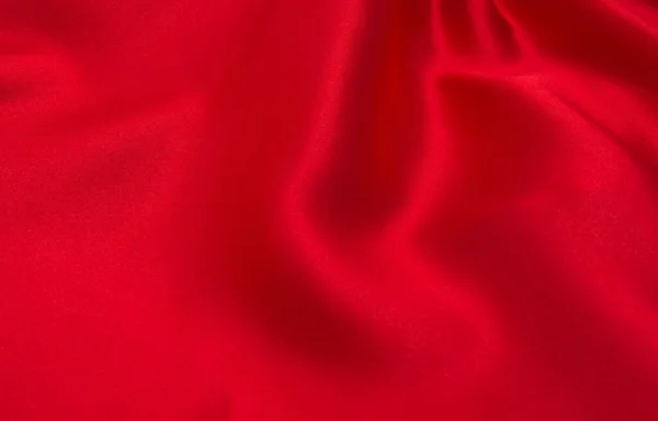 Satin Rouge Tissu Soie Comme Fond — Photo