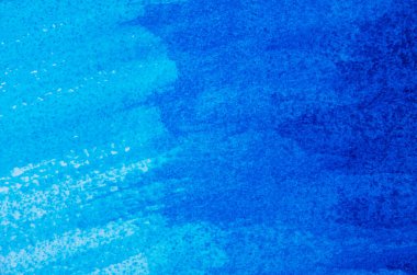 Suluboya tarzında mavi soyut arkaplan